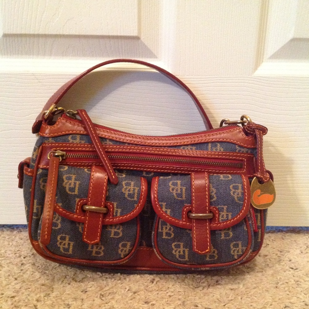 DOONEY & BOURKE Signature Denim Handbag